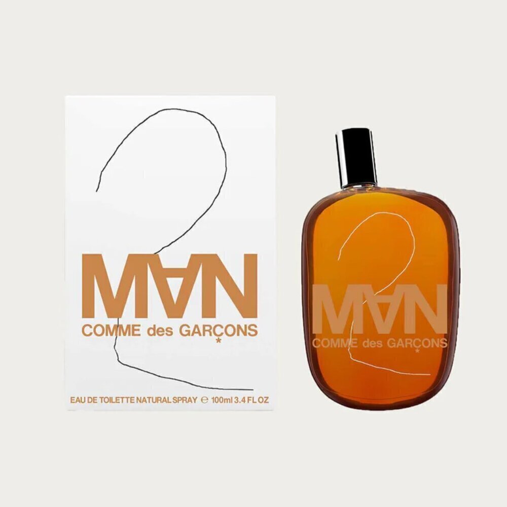 New Comme Des Garçons 2 Man 100ml EDT Spray - Sealed Packaging